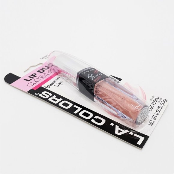 L.A. Colors Lip Duo Gloss/Lipstick Twinkle - Picture 2 of 6